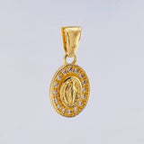 Dije Virgen Milagrosa 0.75gr / 1.5cm / Oro Amarillo 18K ©