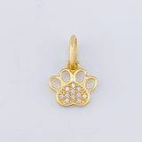 Dije Huella 0.7gr / 1.5cm / Oro Amarillo 18K ©