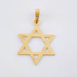Dije Estrella De David 1.95gr / 3.3cm / Oro Amarillo 18K ©