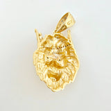 Dije Leon Corona 9.65gr / 4cm / Oro Amarillo 18K *