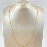 Cadena China 7.6gr / 60cm / Oro Amarillo +1 18K *