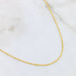 Cadena China 3.3gr / 50cm / Oro Amarillo +1 18K *
