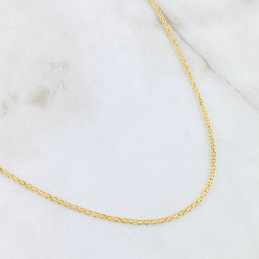 Cadena China 3.3gr / 50cm / Oro Amarillo +1 18K *