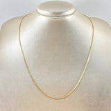 Cadena China 3.3gr / 50cm / Oro Amarillo +1 18K *