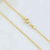 Cadena China 3gr / 60cm / Oro Amarillo +1 18K