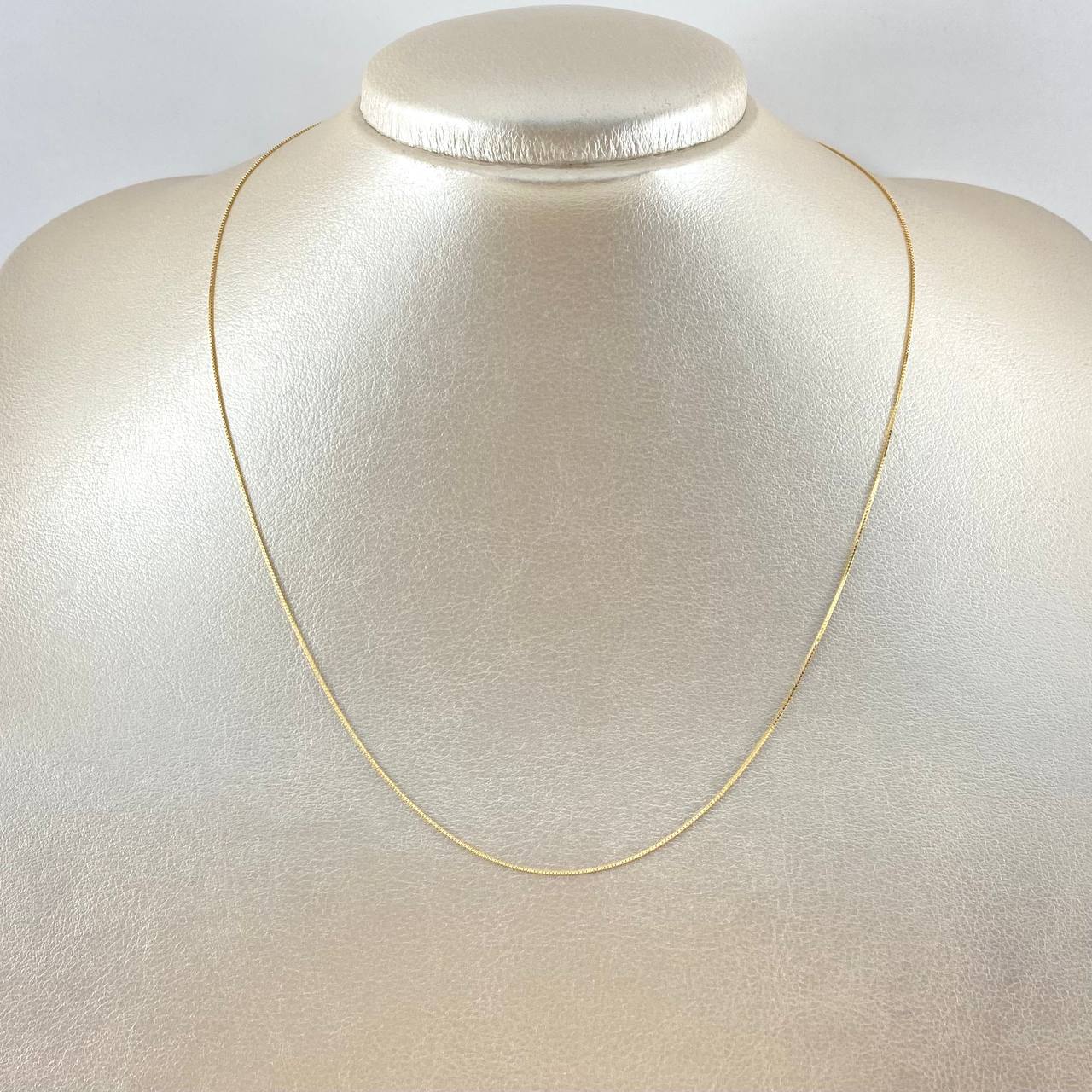 Cadena Veneciana 0.95gr / 45cm / Oro Amarillo +3 18K *