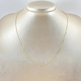 Cadena Veneciana 0.95gr / 45cm / Oro Amarillo +3 18K *