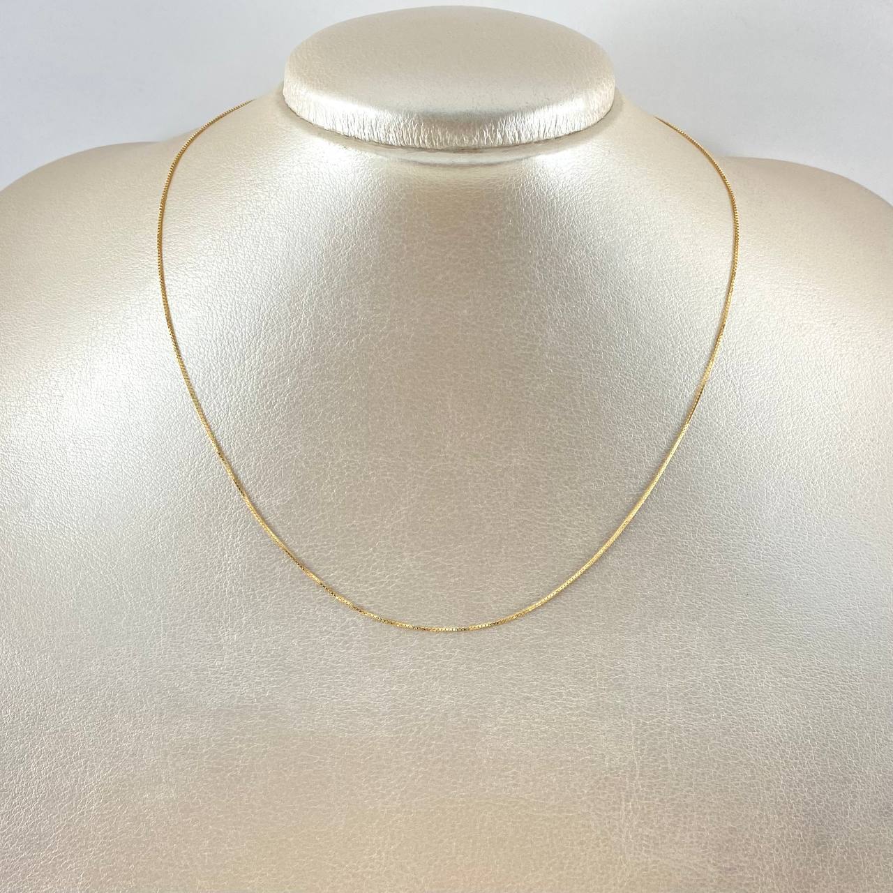 Cadena Veneciana 1.25gr / 40cm / Oro Amarillo +3 18K *