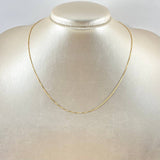 Cadena Veneciana 1.25gr / 40cm / Oro Amarillo +3 18K *