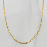 Cadena Escalera 1.35 g / 50.3 cm / 1 mm Oro Amarillo 18K
