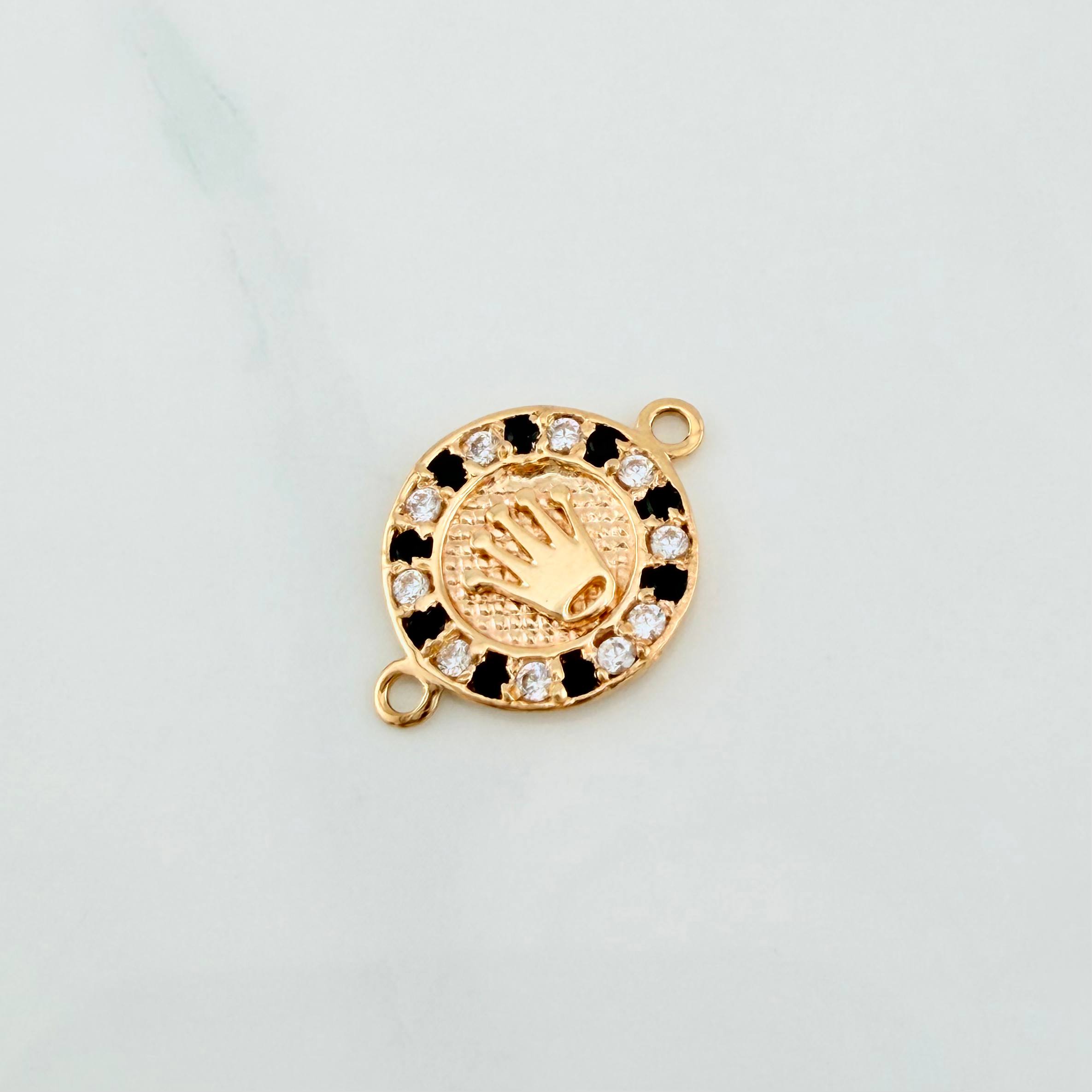 Herraje Corona 1.35 g / 1.8 cm Oro Amarillo 18K