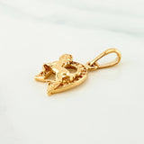 Dije Herradura Caballo 1.65 g / 2.1 cm Oro Amarillo 18K