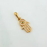 Dije Mano Hamsa 1.15 g / 2.1 cm Oro Amarillo 18K