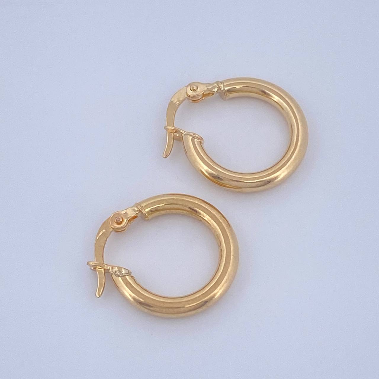 Candongas Jass 1.4gr / 1.7cm / Lisas Oro Amarillo &
