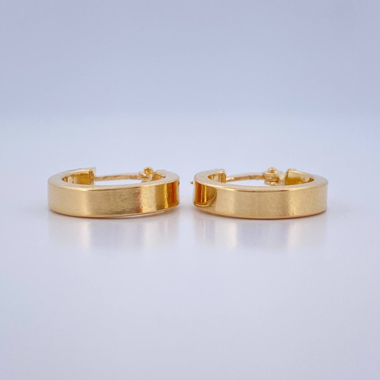 Candongas Diani 1.3gr / 1.5cm / Lisas Oro Amarillo &