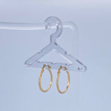 Candongas Clau 1gr / 2.2cm / Oro Amarillo 18K &