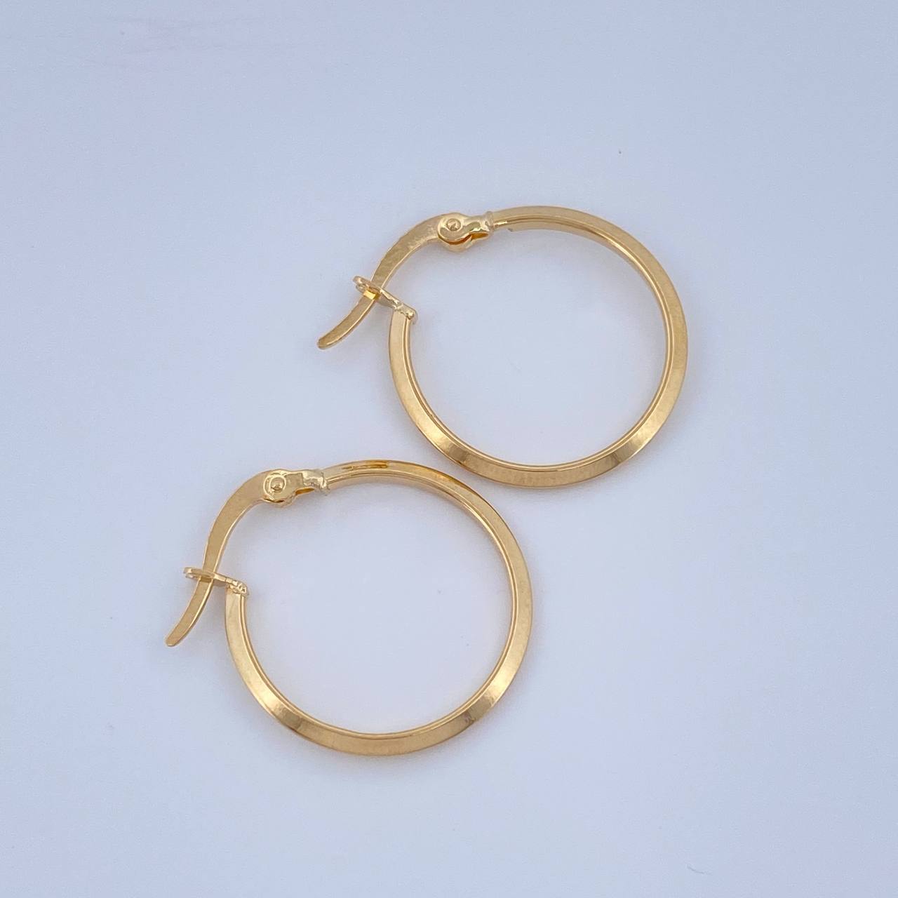 Candongas Clau 1gr / 2.2cm / Oro Amarillo 18K &