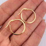 Candongas Clau 1gr / 2.2cm / Oro Amarillo 18K &