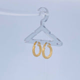 Candongas Ivy 1.6gr / 1.8cm / Oro Amarillo 18K &
