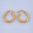 Candongas Ivy 1.6gr / 1.8cm / Oro Amarillo 18K &