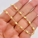 Cadena Rustica Paris 11.55g / 65cm / 3.61mm Oro Amarillo 18K