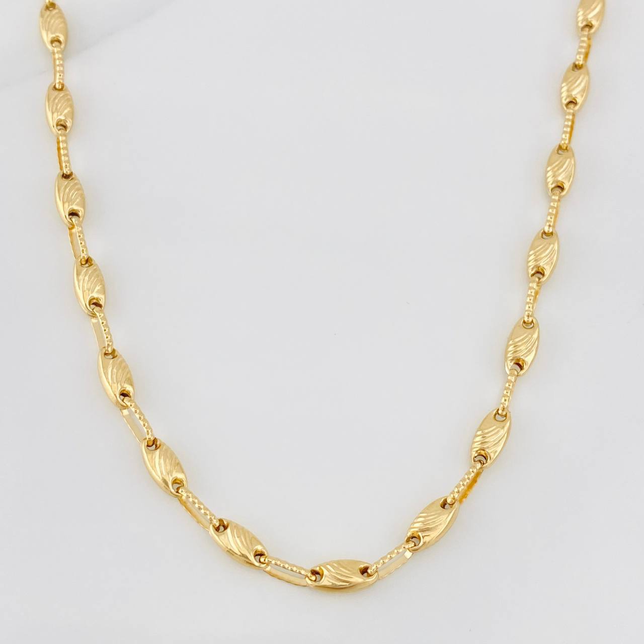 Cadena Rustica Paris 11.55g / 65cm / 3.61mm Oro Amarillo 18K
