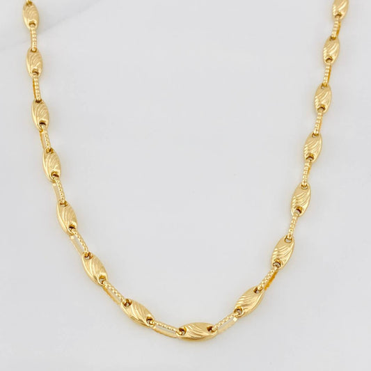 Cadena Rustica Paris 11.55g / 65cm / 3.61mm Oro Amarillo 18K