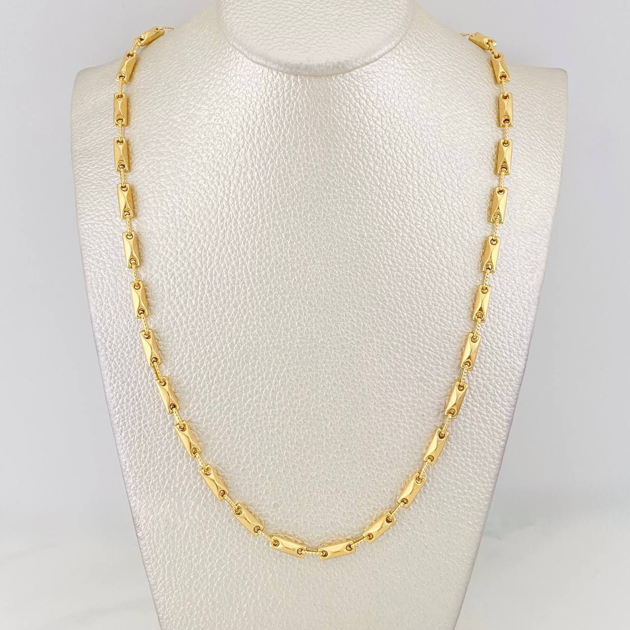Cadena Rustica 14.7g / 60cm / 3.6mm Oro Amarillo 18K