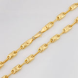 Cadena Rustica Corona 10.85g / 50cm / 4.21mm Oro Amarillo 18K