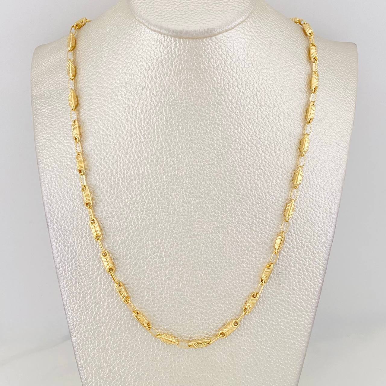Cadena Rustica 12.15g / 60cm / 3.65mm Oro Amarillo 18K