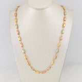 Cadena Rustica Adije 13.7g / 60cm / 4.3mm Tres Oros 18K