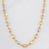 Cadena Rustica Adije 13.7g / 60cm / 4.3mm Tres Oros 18K