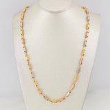 Cadena Rustica Tribal 13.4g / 60cm / 3.7mm Tres Oros 18K