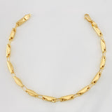 Pulso Rustica 4.75g / 18.05cm / 3.68mm Oro Amarillo 18K