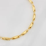 Pulso Rustica 4.75g / 18.05cm / 3.68mm Oro Amarillo 18K