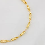 Pulso Rustica 4.3g / 20.05cm / 3.54mm Oro Amarillo 18K