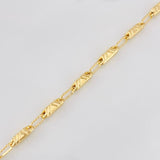 Pulso Rustica 4.3g / 20.05cm / 3.54mm Oro Amarillo 18K