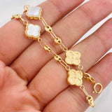 Pulso GC Trebol 4.35g / 19cm / 4.04mm Oro Rosa 18K