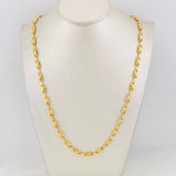 Cadena Rustica Corona 13.65g / 60cm / 4.34mm Oro Amarillo 18K