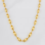 Cadena Rustica Corona 13.65g / 60cm / 4.34mm Oro Amarillo 18K
