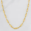 Cadena Rustica Eslabon 10.4g / 60cm / 3.15mm Oro Amarillo 18K