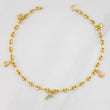 Tobillera GC Figuras 3.75g / 24.05cm / 3.7mm Oro Amarillo 18K