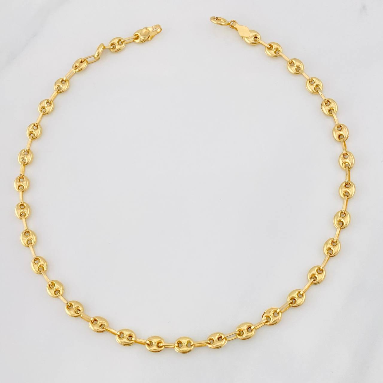Tobillera GC 3.35g / 26.05cm / 3.91mm Oro Amarillo 18K
