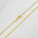 Cadena China 3.1g / 60cm / 1.26mm Oro Amarillo 18K