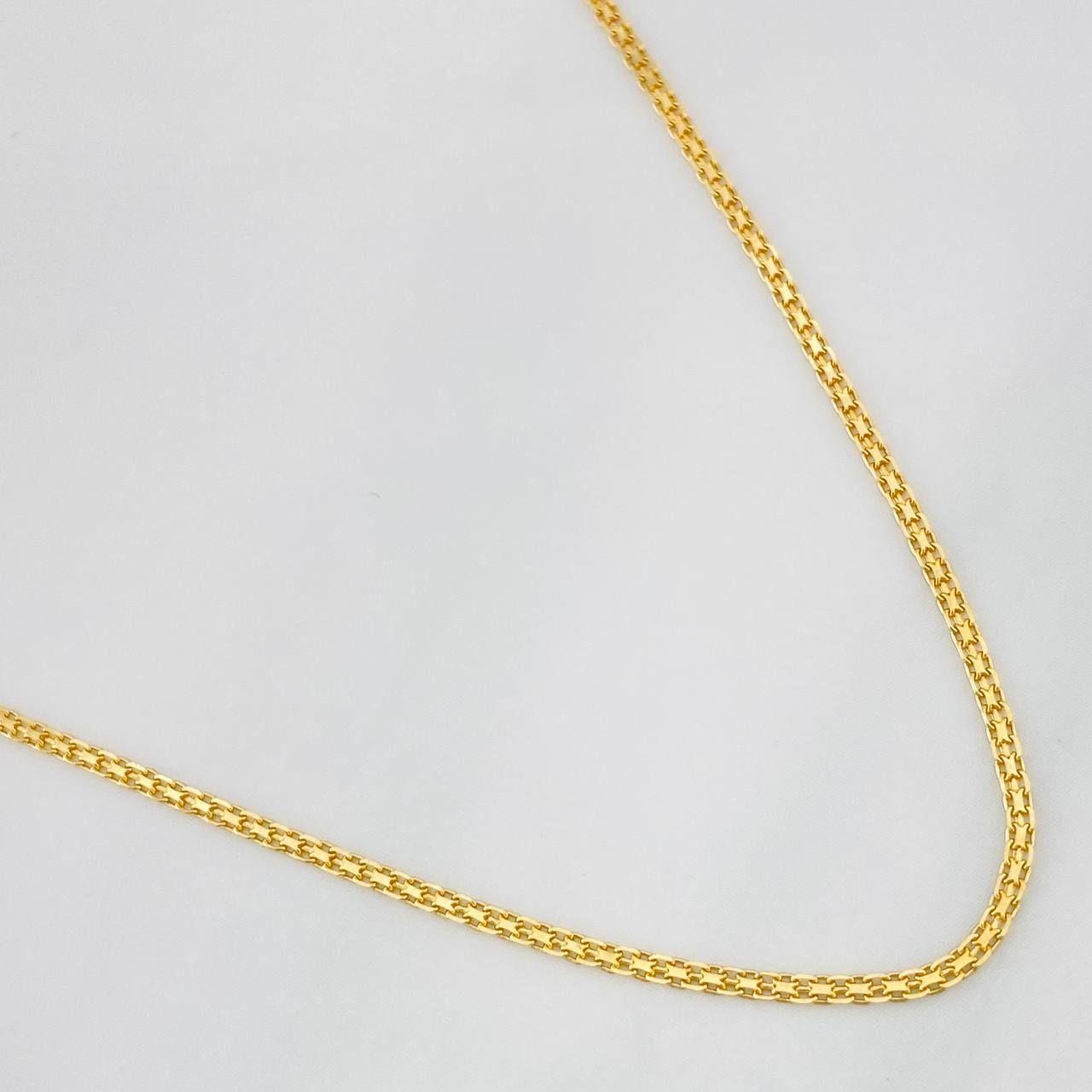 Cadena China 2.85g / 60cm / 1.23mm Oro Amarillo 18K