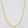 Cadena Mini Cubana 2.05g / 45cm / 1.6mm Oro Amarillo 18K