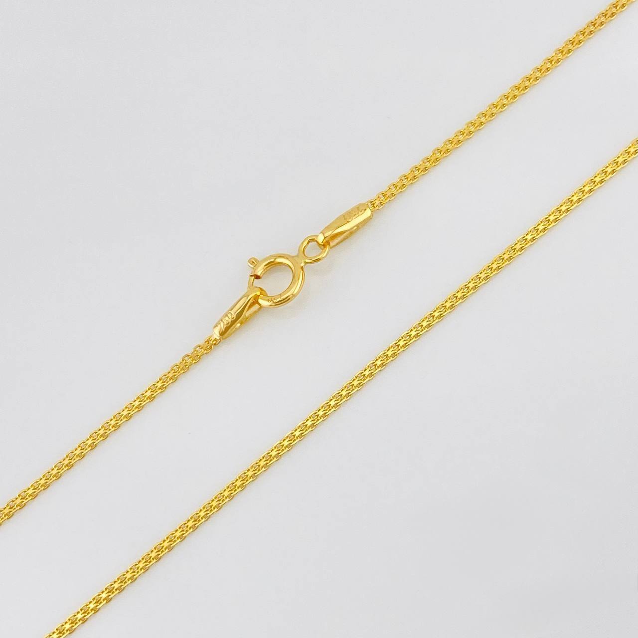 Cadena China 2.05g / 60cm / 0.95mm Oro Amarillo 18K