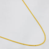 Cadena China 2.05g / 60cm / 0.95mm Oro Amarillo 18K
