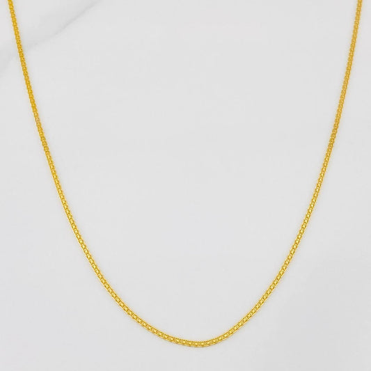 Cadena China 1.75g / 50cm / 1mm Oro Amarillo 18K