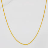 Cadena China 2.05g / 60cm / 0.95mm Oro Amarillo 18K